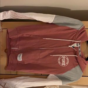 VS Pink zip-up hoodie